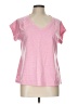 Ideology 100% Polyester Pink Active T-Shirt Size L - photo 1