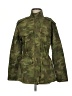 Just Fab 100% Cotton Camo Green Jacket Size S - photo 1