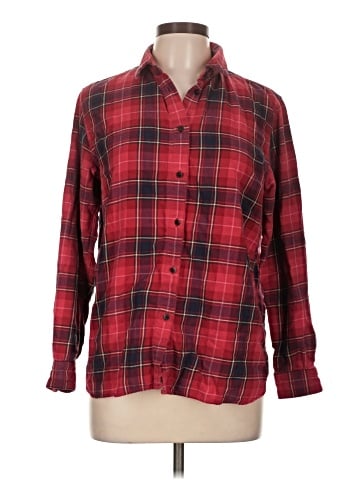 Uniqlo Long Sleeve Button-Down Shirt (view 1)