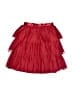 Janie and Jack 100% Polyester Solid Red Skirt Size 10 - photo 1