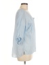 Venus 100% Cotton Blue 3/4 Sleeve Blouse Size 6 - photo 4