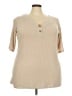 Perseption Concept Tan Pullover Sweater Size 3X - photo 1