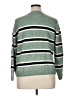 H&M Stripes Green Pullover Sweater Size XL - photo 2