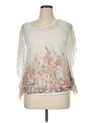 Naif 3/4 Sleeve Blouse (view 1)