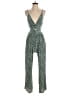 Angie 100% Rayon Green Jumpsuit Size S - photo 1