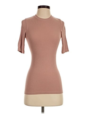 Enza Costa Short Sleeve Top (view 1)