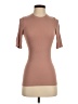 Enza Costa Brown Short Sleeve Top Size XS (0) - photo 1