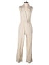 Sincerely Jules Solid Ivory Jumpsuit Size S - photo 1