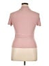 One Step Up Pink Turtleneck Sweater Size XL - photo 2