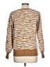 Nine West Animal Print Brown Pullover Sweater Size L - photo 2