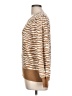 Nine West Animal Print Brown Pullover Sweater Size L - photo 5