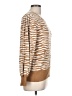 Nine West Animal Print Brown Pullover Sweater Size L - photo 4