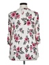 Chris & Carol Floral White 3/4 Sleeve Blouse Size XL (estimated) - photo 2