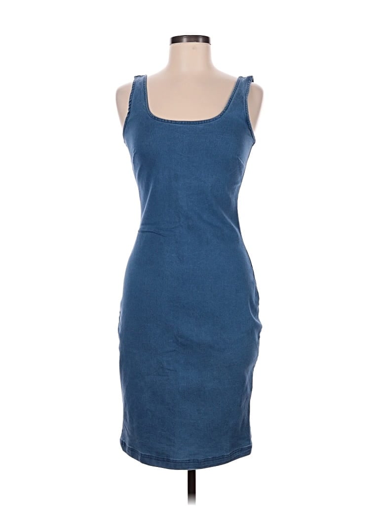 Pre-owned Derek Heart Cocktail Dress In Blue
