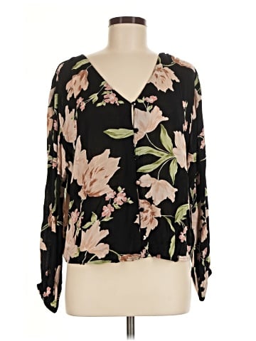 Amuse Society Long Sleeve Blouse (view 1)