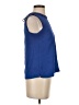 J.Crew 100% Polyester Blue Sleeveless Top Size 2 (petite) - photo 4