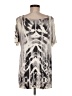 One World Silver Casual Dress Size M - photo 2