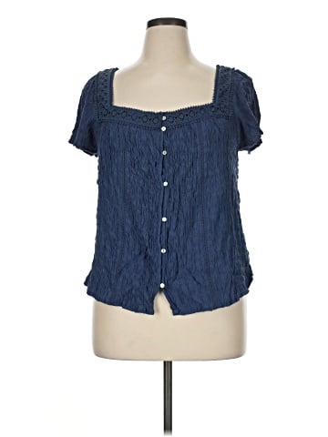 Rewind Short Sleeve Blouse (view 1)