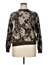 CP Shades Floral Brown Pullover Sweater Size XL - photo 1