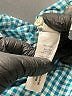 Crewcuts 100% Cotton Checkered-gingham Teal Long Sleeve Button-Down Shirt Size 4 - 5 - photo 4