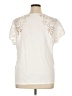 Sundance Ivory Short Sleeve Top Size XXL - photo 2