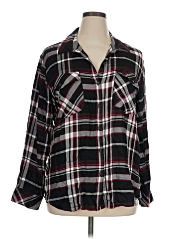 Sanctuary Long Sleeve Button-Down Shirt (view 1)