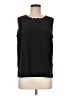Laura Scott 100% Polyester Black Sleeveless Blouse Size M - photo 1