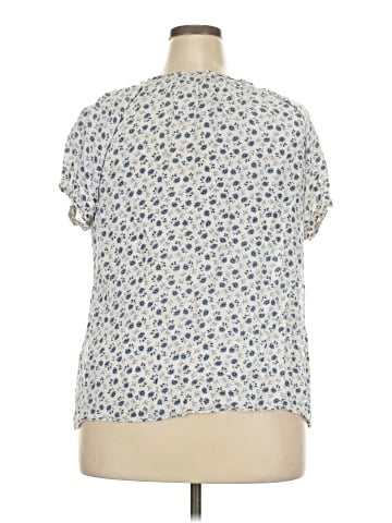 Gap Outlet Short Sleeve Blouse (view 2)