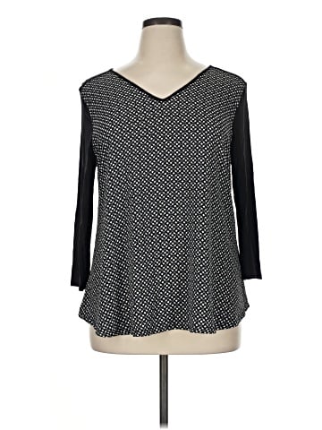 Dana Buchman 3/4 Sleeve Top (view 1)