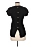 Mine Black Short Sleeve Blouse Size M - photo 2