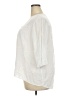 Woman Within 100% Rayon Ivory 3/4 Sleeve Blouse Size 18 (L) - photo 5
