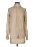CP Shades Metallic Tan Long Sleeve Blouse Size XS - photo 1