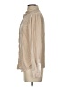 CP Shades Metallic Tan Long Sleeve Blouse Size XS - photo 5