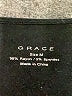 Grace Black 3/4 Sleeve Top Size M - photo 7