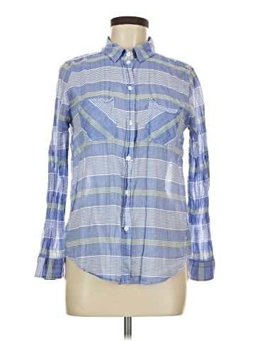 American Eagle Outfitters Long Sleeve Button-Down Shirt (view 1)