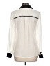 Mine Color Block Ivory Long Sleeve Blouse Size L - photo 2