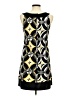 B. Smart Graphic Yellow Casual Dress Size 9 - photo 2