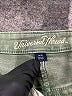 Universal Thread Solid Green Denim Shorts Size 0 - photo 3