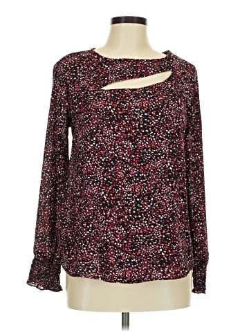 NY Collection Long Sleeve Blouse (view 1)