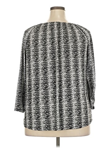 NY Collection 3/4 Sleeve Blouse (view 2)