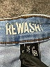 Rewash 100% Cotton Blue Denim Shorts Size 3 - photo 3
