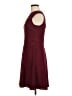 Wisp 100% Polyester Burgundy Cocktail Dress Size 6 - photo 5