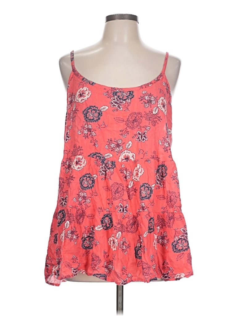 Pre-owned Torrid Tank Top Pink Strapless Neckline Tops