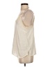 Old Navy 100% Polyester Ivory Sleeveless Blouse Size S (tall) - photo 5