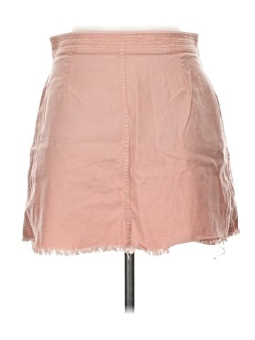 Madewell A-Line Zip Skirt (view 2)