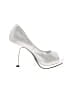 Rampage Silver Heels Size 6 - photo 1