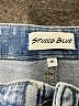 STUDIO BLUE Chevron-herringbone Blue Jeans Size 30 waist - photo 7