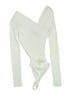 Goldsign Ivory Long Sleeve Top Size M - photo 2