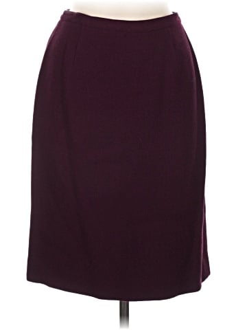 Albert Nipon Wool Skirt (view 1)