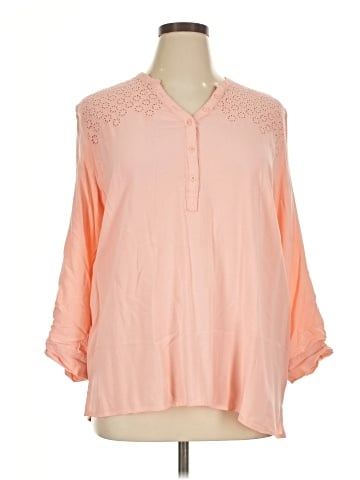 Tantrums 3/4 Sleeve Blouse (view 1)